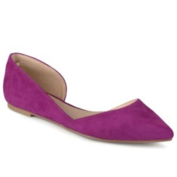 Hot Pink D'Orsay Flats - EUC - 8.5 - Picture 2 of 6